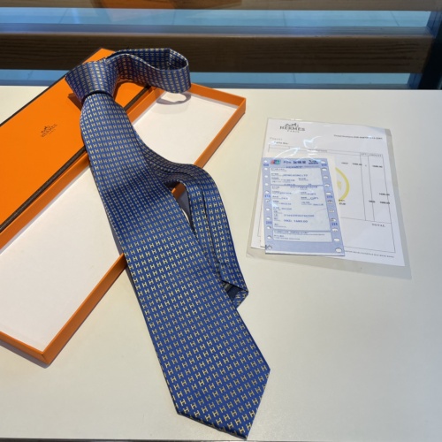 Replica Hermes Necktie For Men #1194541 $34.00 USD for Wholesale