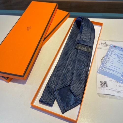 Replica Hermes Necktie For Men #1194557 $34.00 USD for Wholesale