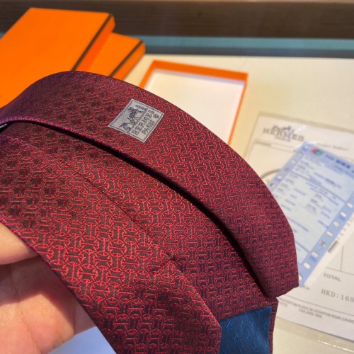 Replica Hermes Necktie For Men #1194567 $34.00 USD for Wholesale