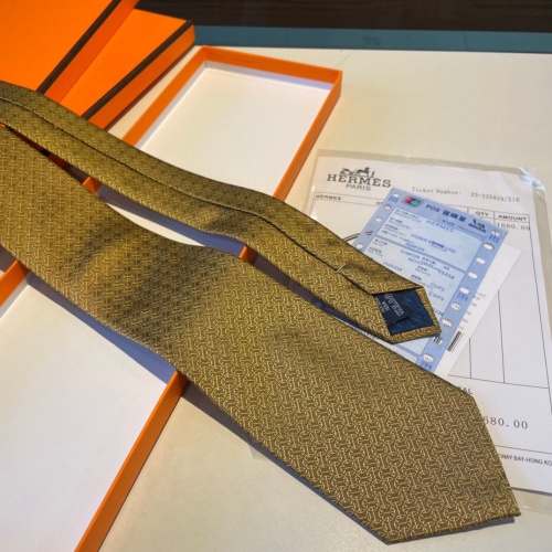 Replica Hermes Necktie For Men #1194570 $34.00 USD for Wholesale