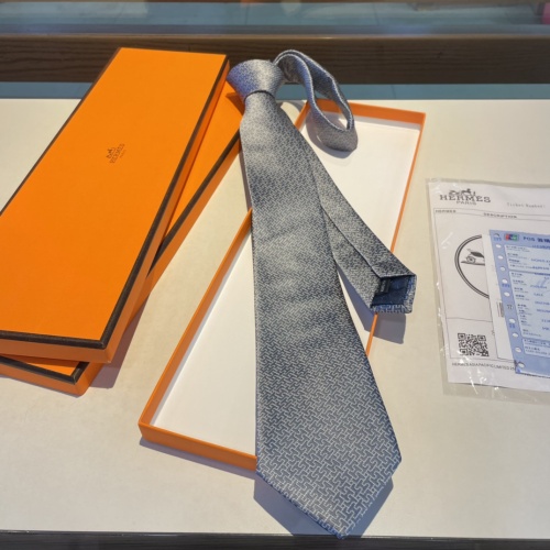 Replica Hermes Necktie For Men #1194579 $34.00 USD for Wholesale