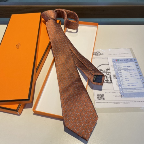 Replica Hermes Necktie For Men #1194584 $34.00 USD for Wholesale