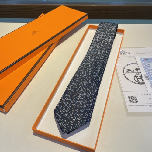 Replica Hermes Necktie For Men #1194585 $34.00 USD for Wholesale