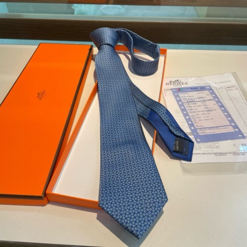 Replica Hermes Necktie For Men #1194609 $34.00 USD for Wholesale