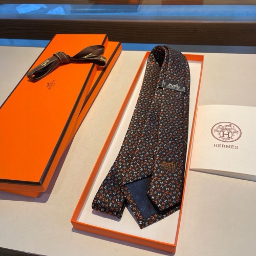 Replica Hermes Necktie For Men #1194613 $34.00 USD for Wholesale