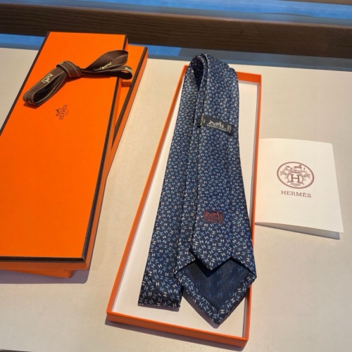 Replica Hermes Necktie For Men #1194614 $34.00 USD for Wholesale