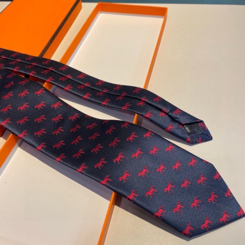 Replica Hermes Necktie For Men #1194616 $34.00 USD for Wholesale