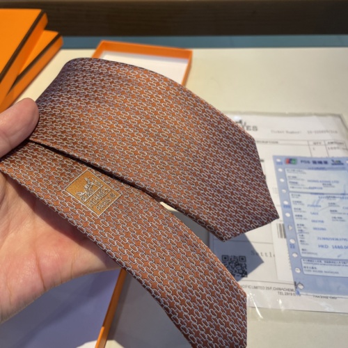 Replica Hermes Necktie For Men #1194617 $34.00 USD for Wholesale