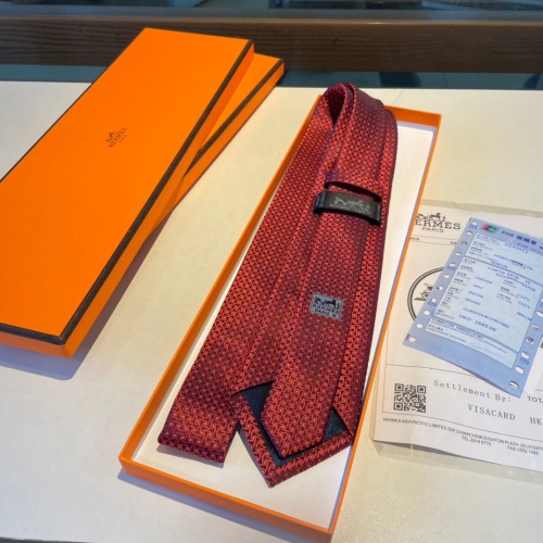 Replica Hermes Necktie For Men #1194618 $34.00 USD for Wholesale