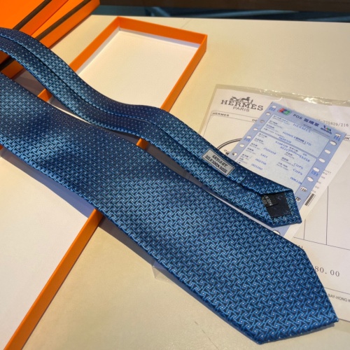 Replica Hermes Necktie For Men #1194625 $34.00 USD for Wholesale