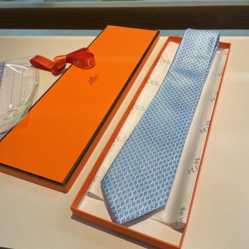 Replica Hermes Necktie For Men #1194629 $34.00 USD for Wholesale