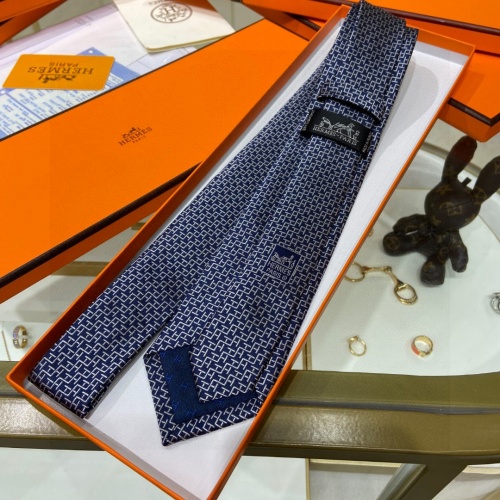 Replica Hermes Necktie For Men #1194638 $34.00 USD for Wholesale