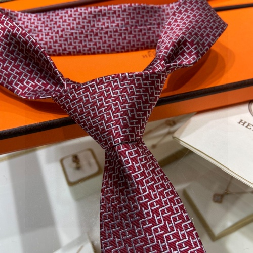 Replica Hermes Necktie For Men #1194639 $34.00 USD for Wholesale