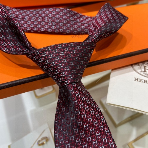 Replica Hermes Necktie For Men #1194642 $34.00 USD for Wholesale