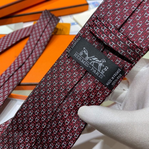 Replica Hermes Necktie For Men #1194642 $34.00 USD for Wholesale