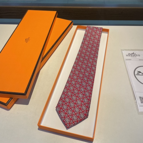 Replica Hermes Necktie For Men #1194643 $48.00 USD for Wholesale