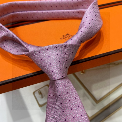 Replica Hermes Necktie For Men #1194649 $48.00 USD for Wholesale