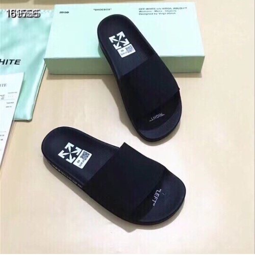 Replica Off-White Slippers For Women #1195437 $45.00 USD for Wholesale