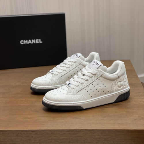 Wholesale Chanel Casual Shoes For Men #1195502 $76.00 USD, Wholesale Quality Replica Chanel Casual Shoes