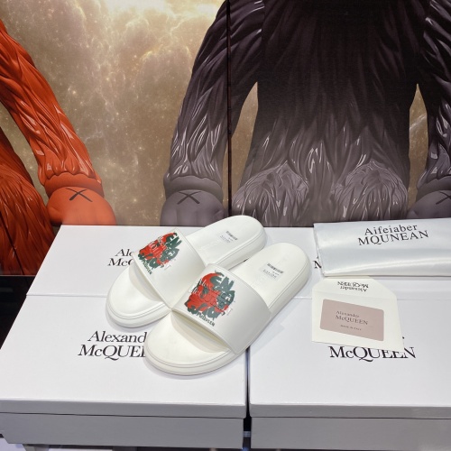 Wholesale Alexander McQueen Slippers For Men #1195626 $45.00 USD, Wholesale Quality Replica Alexander McQueen Slippers