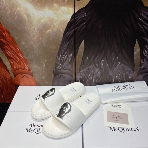 Wholesale Alexander McQueen Slippers For Men #1195629 $45.00 USD, Wholesale Quality Replica Alexander McQueen Slippers