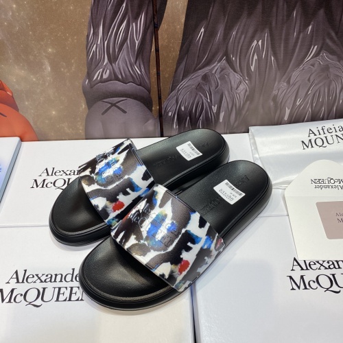 Wholesale Alexander McQueen Slippers For Men #1195649 $45.00 USD, Wholesale Quality Replica Alexander McQueen Slippers