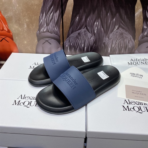 Wholesale Alexander McQueen Slippers For Men #1195654 $45.00 USD, Wholesale Quality Replica Alexander McQueen Slippers