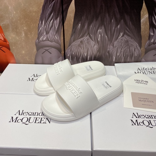 Wholesale Alexander McQueen Slippers For Men #1195657 $45.00 USD, Wholesale Quality Replica Alexander McQueen Slippers