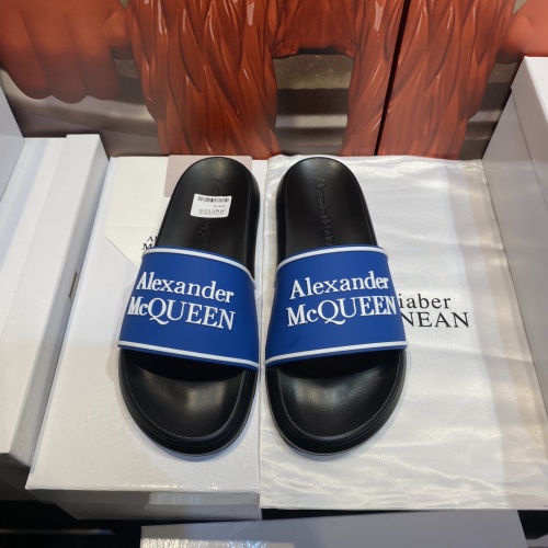 Wholesale Alexander McQueen Slippers For Men #1195661 $45.00 USD, Wholesale Quality Replica Alexander McQueen Slippers