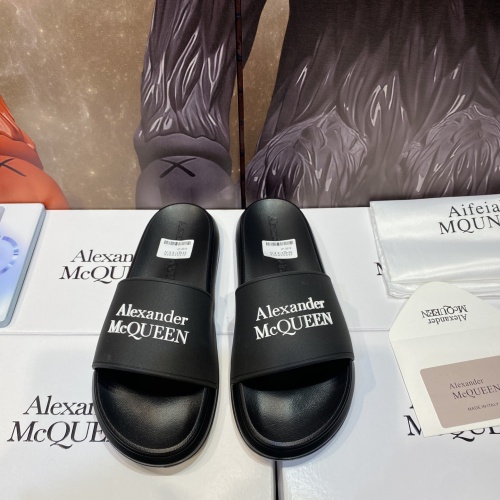 Wholesale Alexander McQueen Slippers For Men #1195668 $45.00 USD, Wholesale Quality Replica Alexander McQueen Slippers