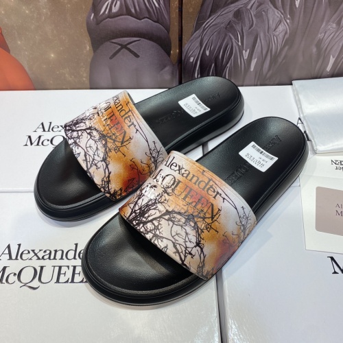 Wholesale Alexander McQueen Slippers For Men #1195669 $45.00 USD, Wholesale Quality Replica Alexander McQueen Slippers