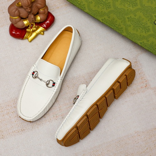 Replica Gucci Oxfords Shoes For Men #1195724 $68.00 USD for Wholesale