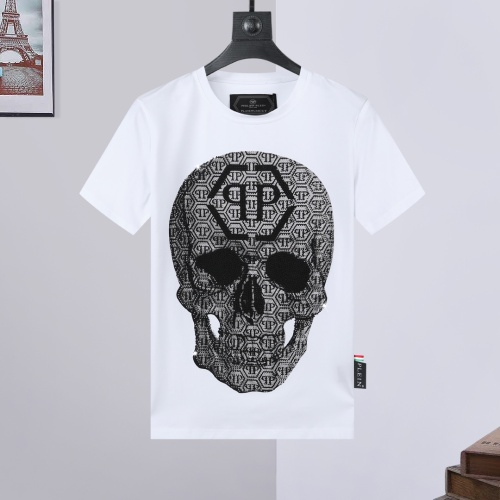 Wholesale Philipp Plein PP T-Shirts Short Sleeved For Men #1195896 $27.00 USD, Wholesale Quality Replica Philipp Plein PP T-Shirts