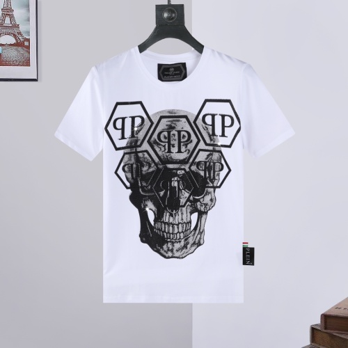 Wholesale Philipp Plein PP T-Shirts Short Sleeved For Men #1195965 $27.00 USD, Wholesale Quality Replica Philipp Plein PP T-Shirts