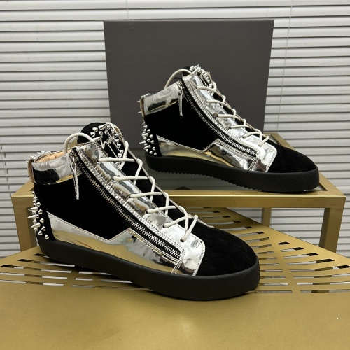 Wholesale Giuseppe Zanotti High Tops Shoes For Men #1196112 $102.00 USD, Wholesale Quality Replica Giuseppe Zanotti High Tops Shoes