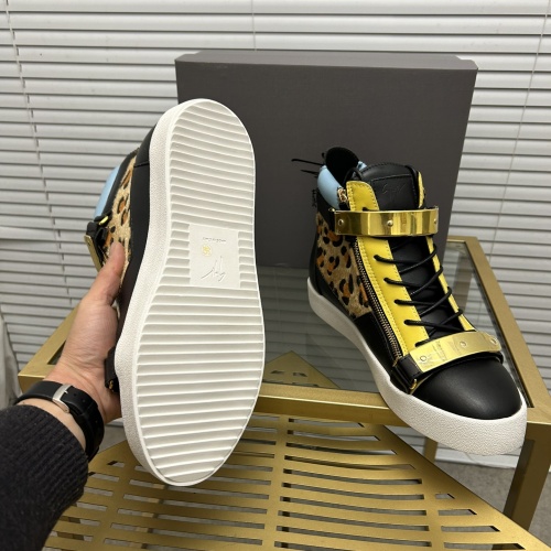 Replica Giuseppe Zanotti High Tops Shoes For Women #1196115 $100.00 USD for Wholesale