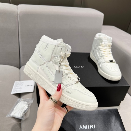 Replica Amiri High Tops Shoes For Women #1196149 $108.00 USD for Wholesale