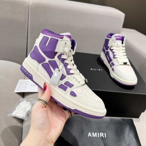 Replica Amiri High Tops Shoes For Men #1196150 $108.00 USD for Wholesale