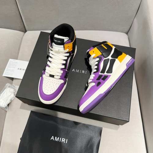 Replica Amiri High Tops Shoes For Men #1196160 $108.00 USD for Wholesale