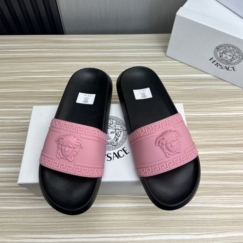 Wholesale Versace Slippers For Men #1196605 $45.00 USD, Wholesale Quality Replica Versace Slippers