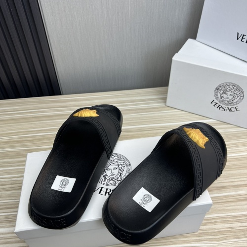 Replica Versace Slippers For Men #1196609 $45.00 USD for Wholesale