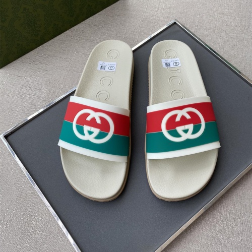 Wholesale Gucci Slippers For Men #1196633 $48.00 USD, Wholesale Quality Replica Gucci Slippers