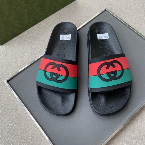 Wholesale Gucci Slippers For Men #1196634 $48.00 USD, Wholesale Quality Replica Gucci Slippers