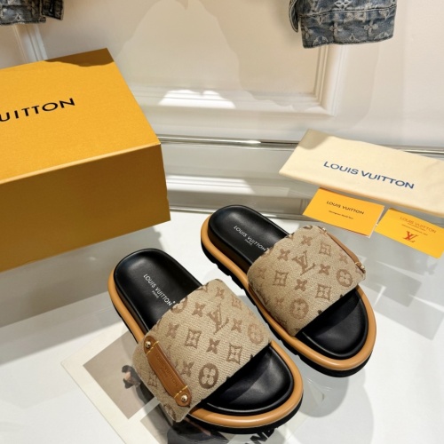 Replica Louis Vuitton Slippers For Women #1196931 $72.00 USD for Wholesale