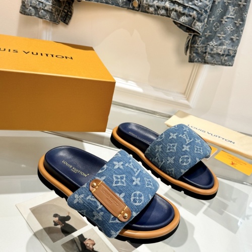 Replica Louis Vuitton Slippers For Men #1196932 $76.00 USD for Wholesale