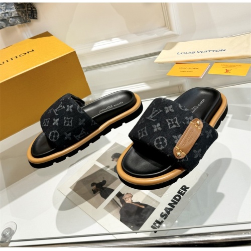 Wholesale Louis Vuitton Slippers For Women #1196935 $72.00 USD, Wholesale Quality Replica Louis Vuitton Slippers