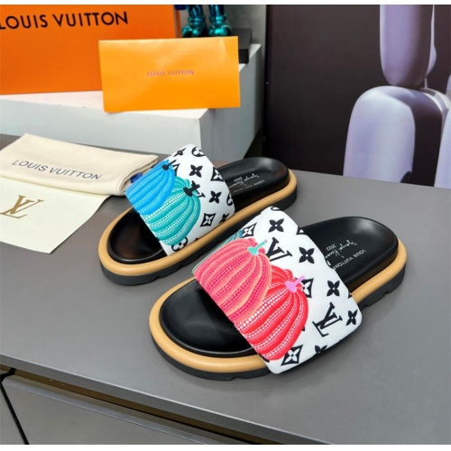 Wholesale Louis Vuitton Slippers For Women #1196944 $72.00 USD, Wholesale Quality Replica Louis Vuitton Slippers