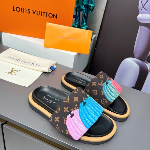 Replica Louis Vuitton Slippers For Women #1196953 $72.00 USD for Wholesale