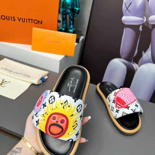 Replica Louis Vuitton Slippers For Women #1196957 $72.00 USD for Wholesale