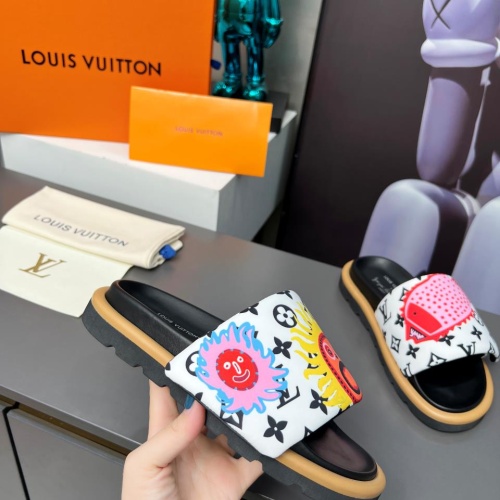 Replica Louis Vuitton Slippers For Women #1196957 $72.00 USD for Wholesale